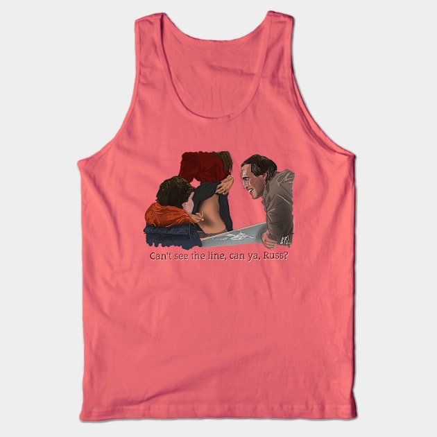 Christmas Vacation: Can't See the Line Tank Top by 51Deesigns